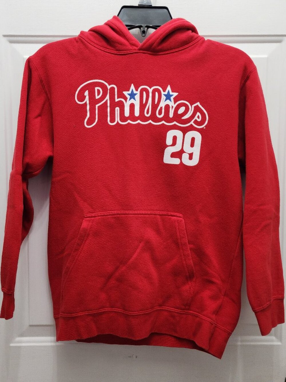 Philadelphia Phillies Youth Raul Ibanez Pullover Hoodie Size M